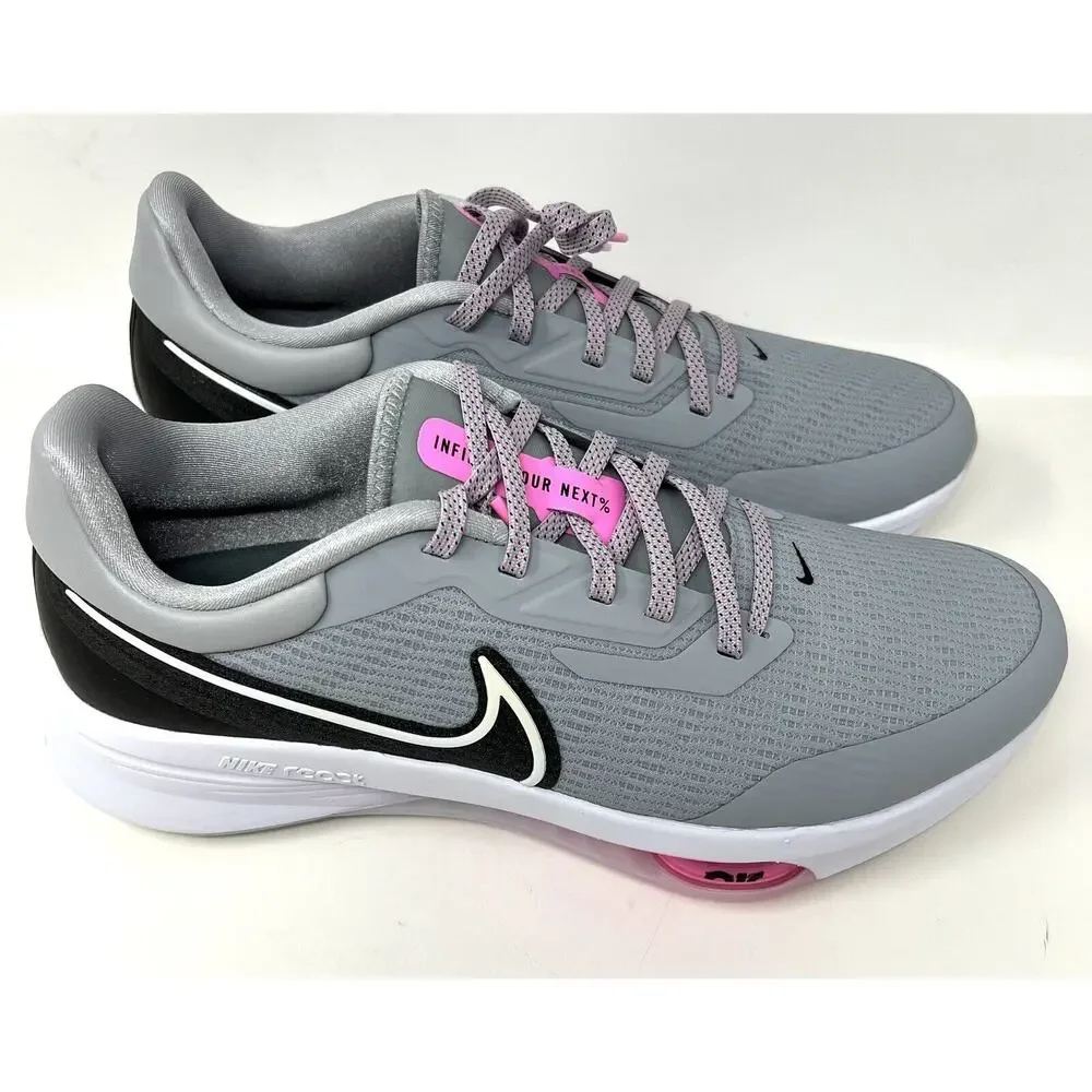 Nike Air Zoom Infinity Tour Next% Wolf Grey Pink Men’s Sz 11 DC5221-060 *NO BOX*
